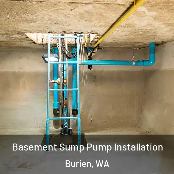  Basement Sump Pump Installation Burien, WA