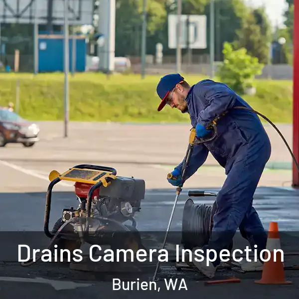  Drains Camera Inspection Burien, WA